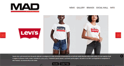 Desktop Screenshot of madfashion.it